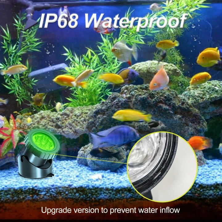 2/3/5 RGB Solar LED Spotlight Spot Light Lamp Garden Pool Pond Underwater IP68 - Image 2 of 4