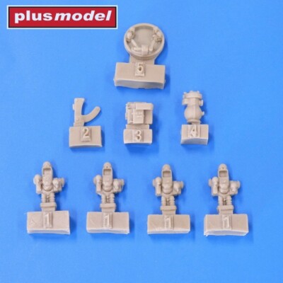 Plus Model AL7074 - 1/72 Bomb and gun sights for B-29 Superfortress - Neu