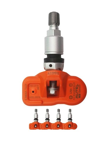 Set 04 sensori valvola di pressione TPMS programmati per JEEP WRANGLER JK - 第 1/1 張圖片