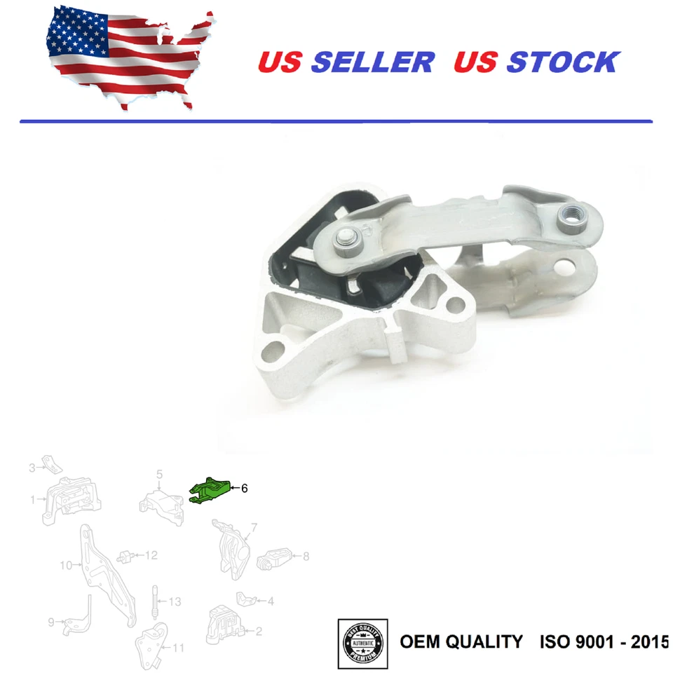 Engine Mount Pair For Mercedes-Benz GLA 45 GLA 250 2015-2020 CLA 250 2015-2019 - Image 3 of 4
