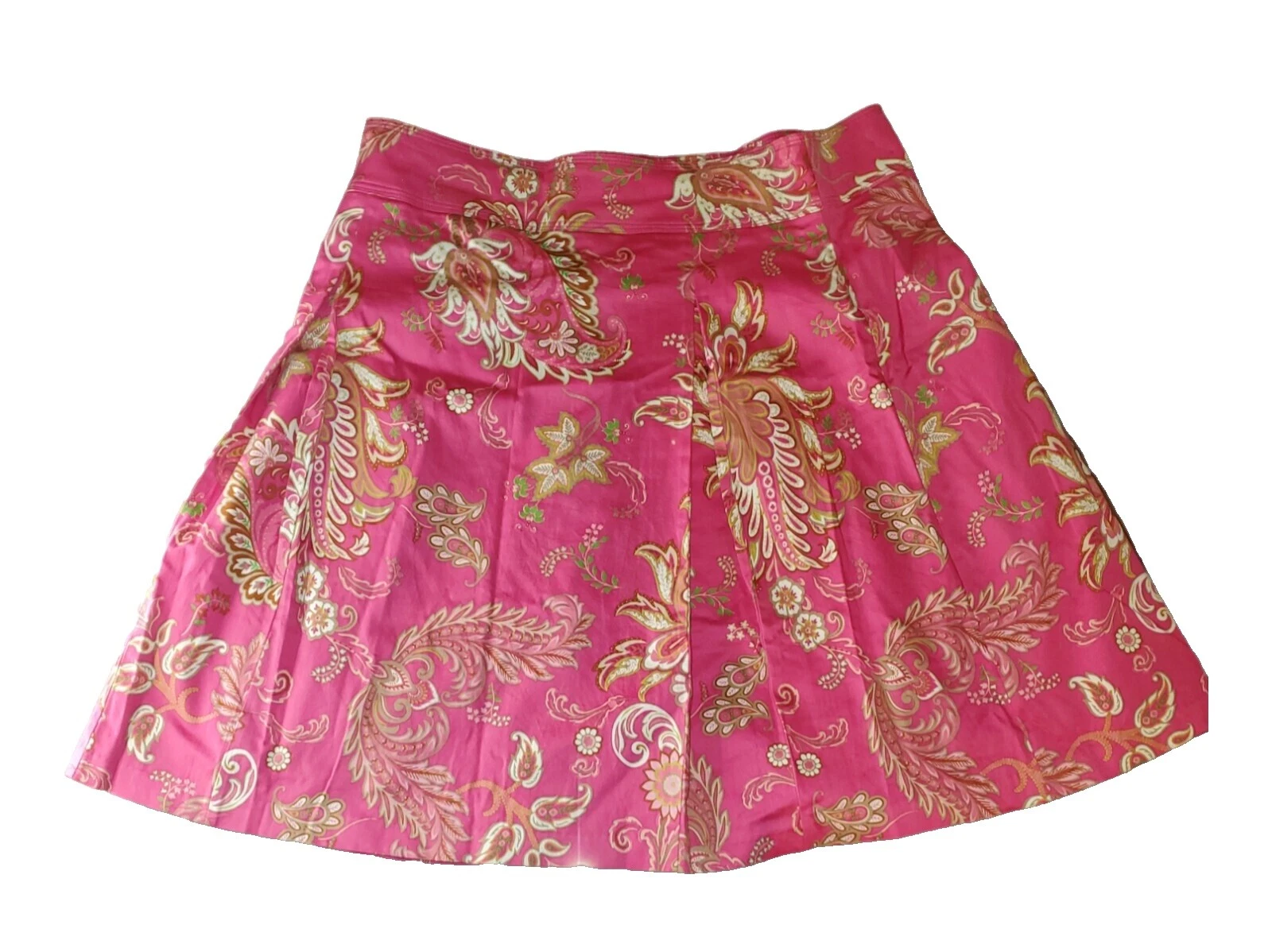 George Paisley Regular Size Skirts for Women