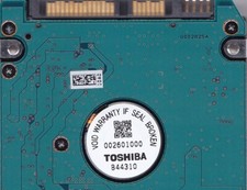 PCB Contrôleur Toshiba MK5059GSXP G002872A Disque Dur Electronique