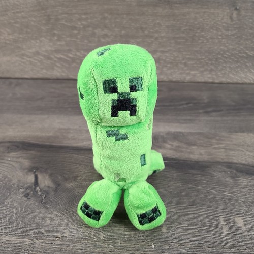 Mojang Minecraft Green Creeper 7" Plush Stuffed Toy Figure 2014 Green