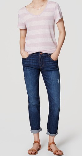 Ann Taylor LOFT Relaxed Skinny Jeans 