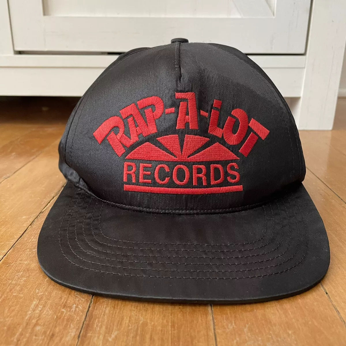 Vintage Supreme Rap A Lot Records Satin Hat Made In USA Snapback Cap