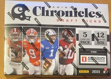 2021 Panini Chronicles Draft Picks Football Mega Box Factory Sealed