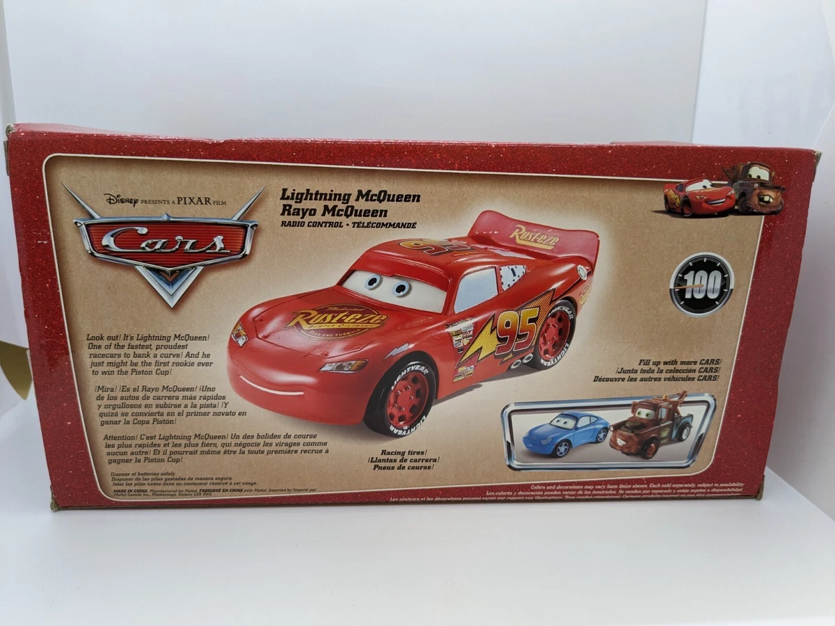 Disney Pixar Cars Lightning McQueen RC Full Function Remote