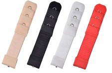 Set of 4 Bra Extender 1 Hook with elastic 4 pieces Extensions Bra Savers