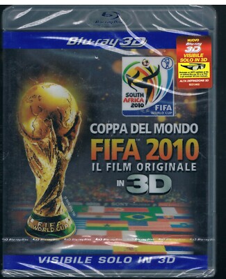COPPA DEL MONDO FIFA 2010 BLU RAY IN ALTA DEFINIZIONE 3D F.C.SIGILLATO!!!