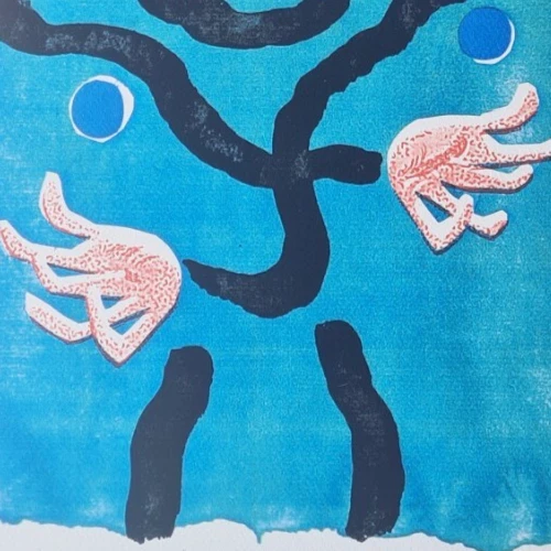 DAVID HOCKNEY * The Juggler * 70 x 50 cm * signed lithograph *limited # 56/200 - Bild 4 von 4