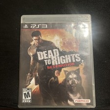 Dead to Rights: Retribution (Sony PlayStation 3, 2010) - Complete