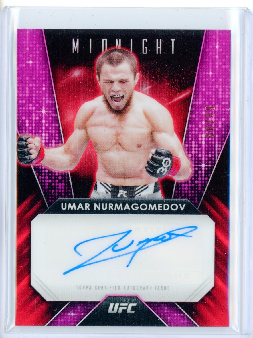 2024 Topps Midnight UFC UMAR NURMAGOMEDOV Twilight Glimmer