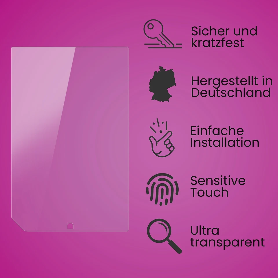 atFoliX Displayfolie für Barnes & Noble NOOK HD+ 9 Inch 9H Schutzpanzer - Bild 3 von 4