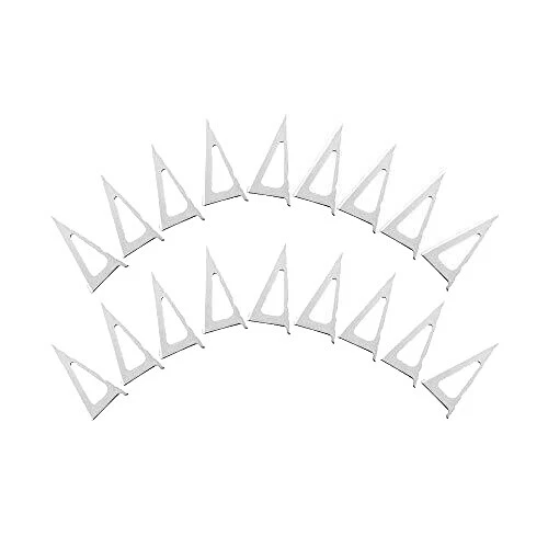 100 Hojas De Repuesto De Tiro Con Arco Peso de grano