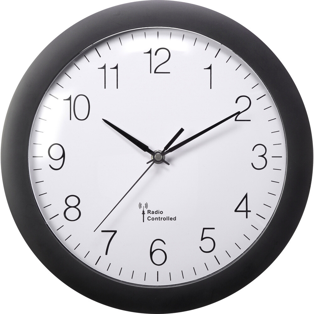 MXP3601B Funk Wanduhr 300 мм x 56 мм Schwarz