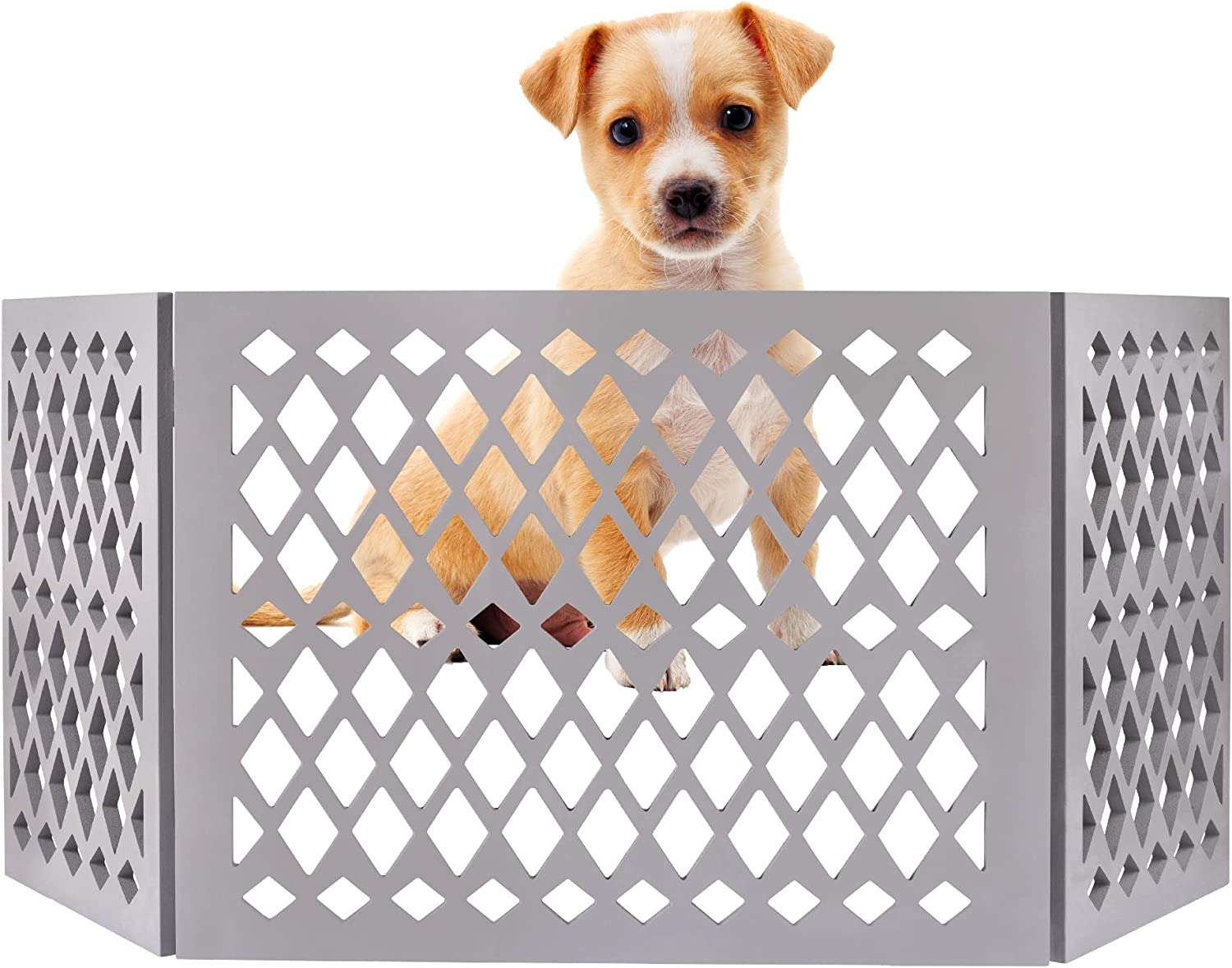free standing puppy gate