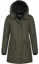 Mountain Warehouse Borealis Womens Extreme Down Khaki Jacket **brand New** (aq)