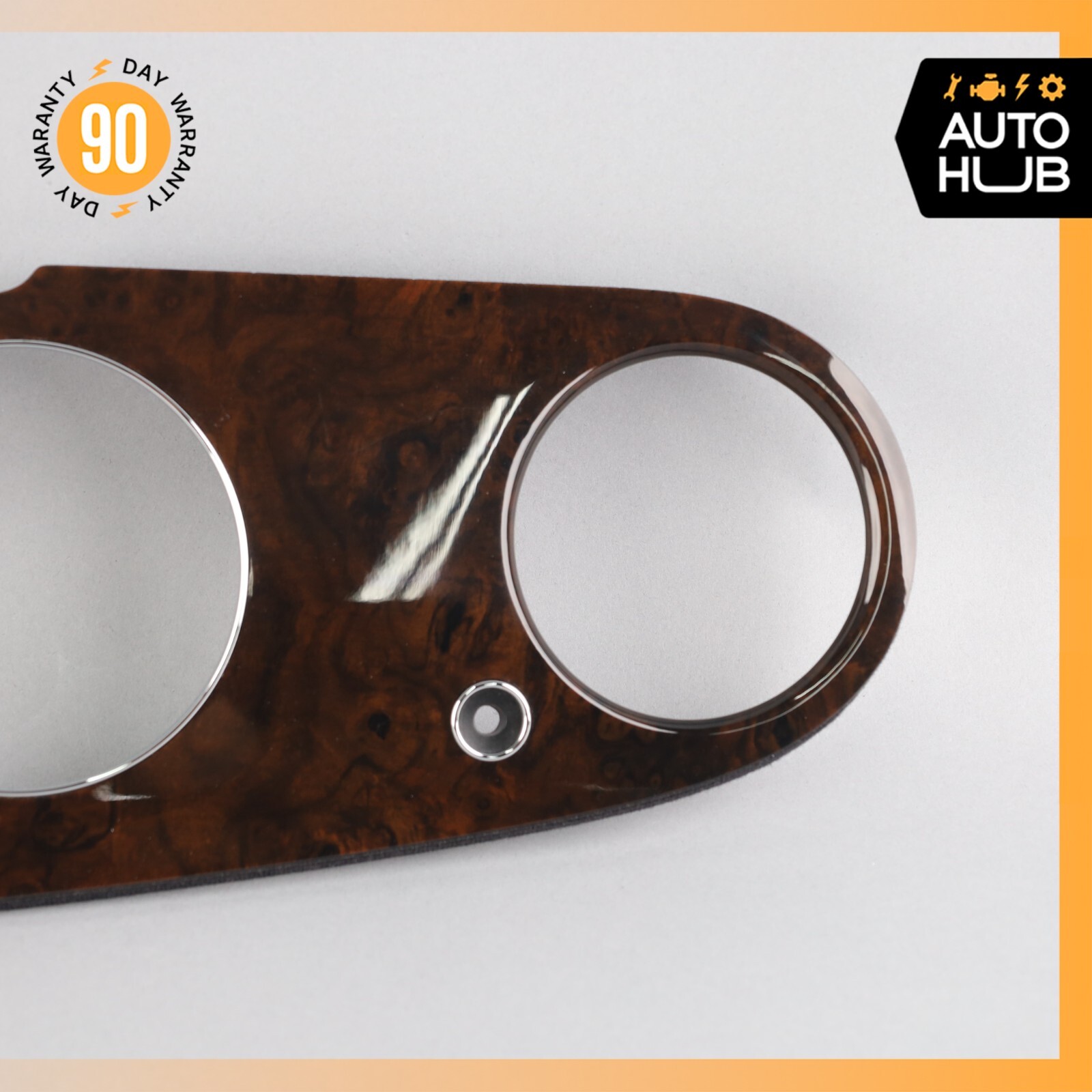 03-13 Bentley Continental GT GTC Dash Panel Speedometer Bezel Trim Wood OEM 73k