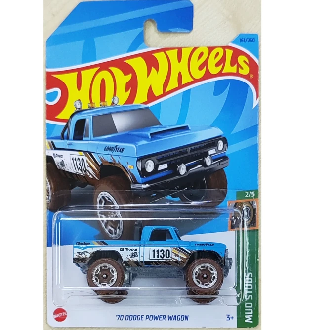Hot Wheels 2023 Case J Mainline 70 Dodge Power Wagon Int. Card