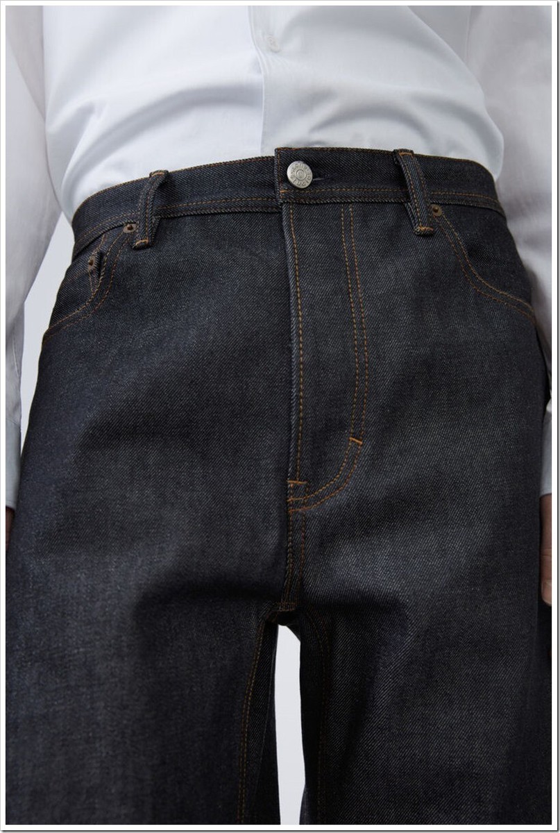 Acne Studios Men's Jeans Bla Konst Land Black 33/32 | eBay