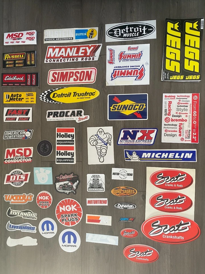 Calcomanía adhesiva Motor Trend caja de herramientas todoterreno hotrod arrastre coche de carreras Summit Jeg Jeep Foto 2 de 4