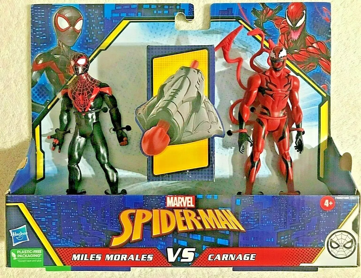 SPIDERMAN MILES MORALES vs CARNAGE 2 PACK 6