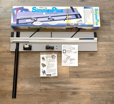 LOGAN Simplex Plus 750 Professional Series 40'' Mat Cutter Extra Blades READ DES