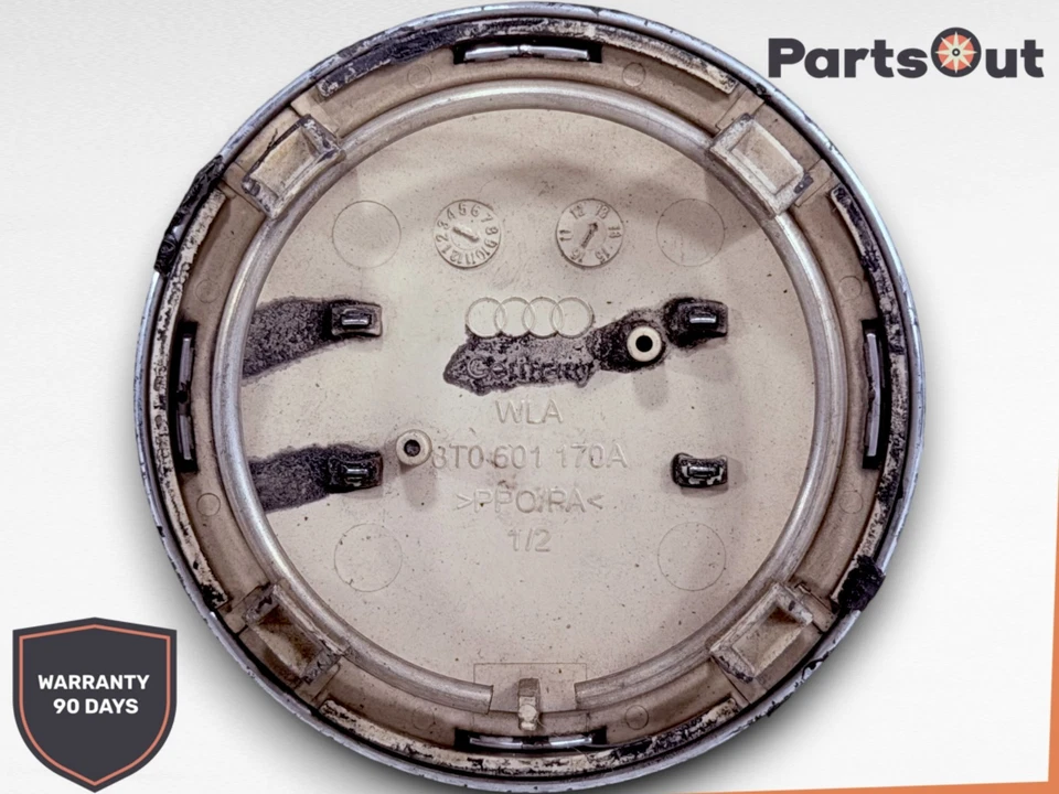 AUDI A6 S6 2012-2018 LLANTA TAPACUBOS CENTRAL TAPACUBOS LOGOTIPO CUBIERTA OEM 8T0601170A Foto 2 de 3