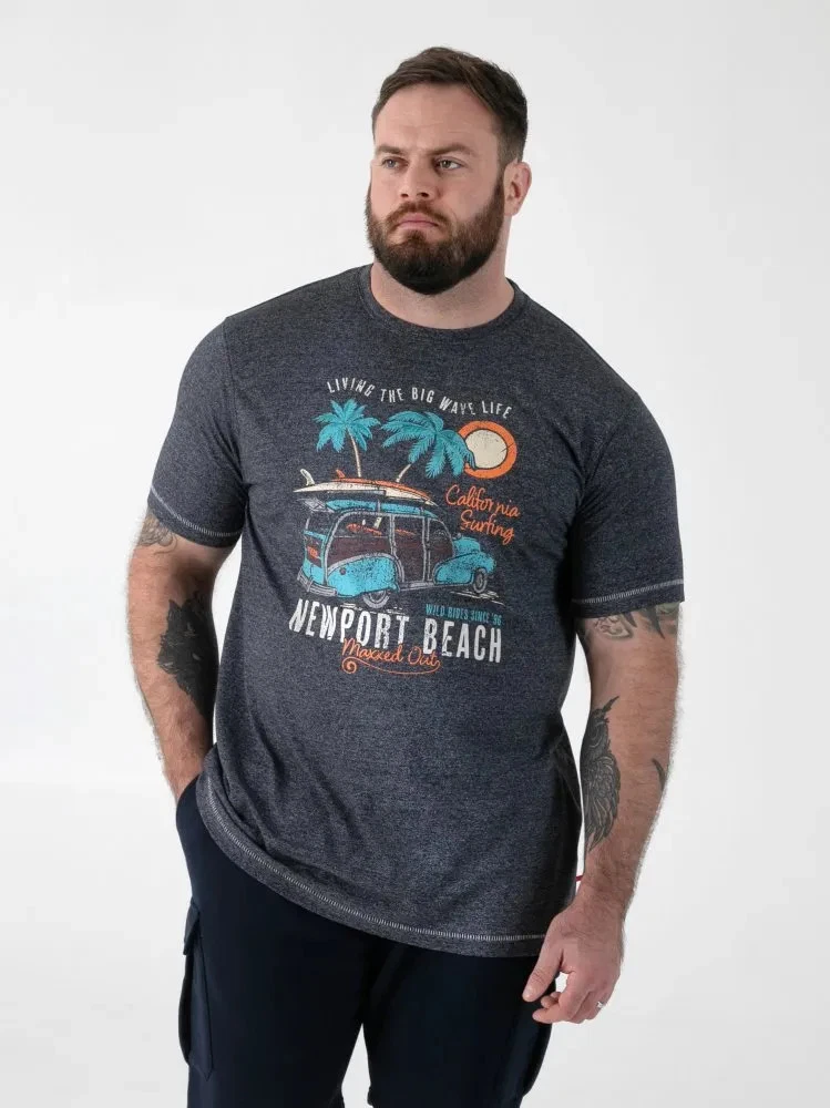 D555 Duke Big Mens Printed T-Shirt Newport Beach 2XL 3XL 4XL 5XL 6XL-8XL 601901
Opens in a new windo