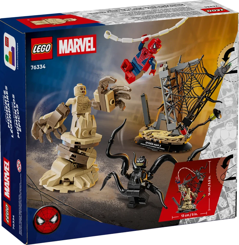 [Pre Sale] LEGO 76334 MARVEL Epic Battle Spider man 201 pcs New in Box - Image 2 of 4