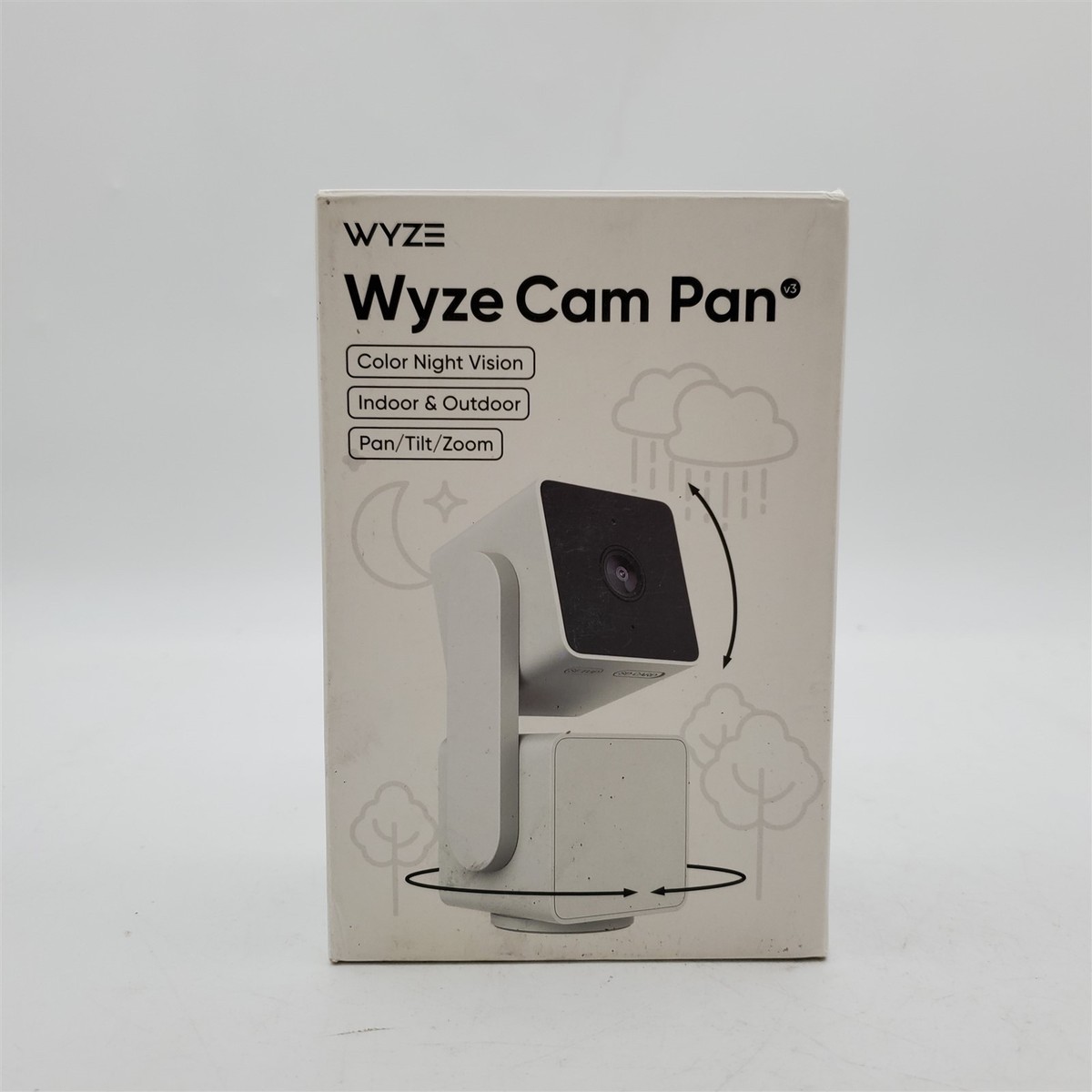 WYZE Cam Pan v3 IP65 1080p Pan/Tilt/Zoom Wi-Fi Smart Home Security