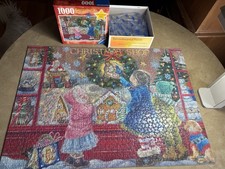 Ravensburger 2010 Limited Edition Christmas Shop Puzzle 1000 PC. 80266