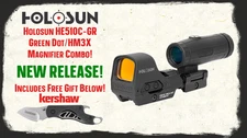 HOLOSUN HE510C-GR/HM3X GREEN DOT MAGNIFIER COMBO W/CASE & FREE GIFT!
