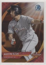 2016 Bowman Chrome 2015 AFL Fall Stars Orange Refractor 7/25 Austin Dean 0w7