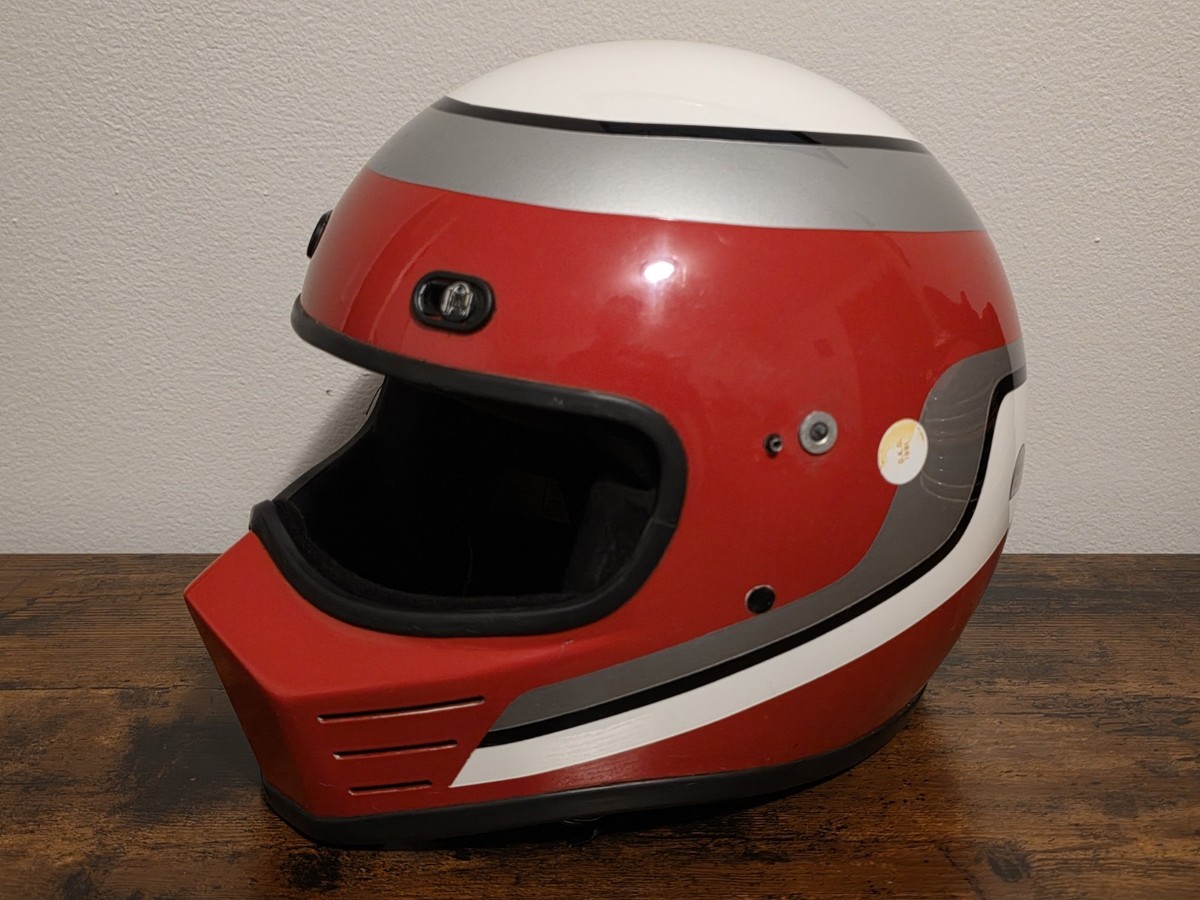 Vintage Simpson Outlaw Bandit • Racing Helmet • 7-1/8 Snell 1985