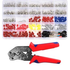 26 Types Automotive Connector Kit With Wire Crimping Tool, 1/1.5/1.8/2.2/2.8/...