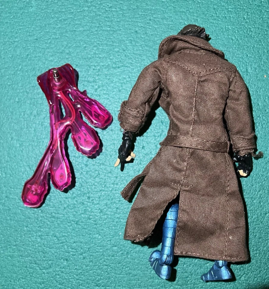 Marvel Toy Biz Super Hero Gambit Wolverine Jean Gray Jubilee Action, Lot Of 5 - Image 3 of 4