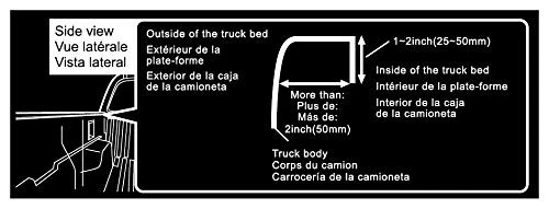 Portabicicletas con plataforma para camioneta RT201 - Montaje para bicicleta para camioneta estándar Foto 3 de 3