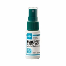 Sureprep No Sting Skin Protectant Spray 28ml Waterproof Barrier for Delicate ...