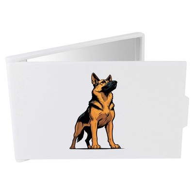 Kompakt-/Reise-/Taschenschminkspiegel ''Stolzer Deutscher Schäferhund'' (CM00052725)