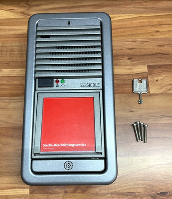 Siedle TLM 511,TM 511-01,MR 512,KR 512 Titan Sprechanlage Werkstattgeprüft 100%.