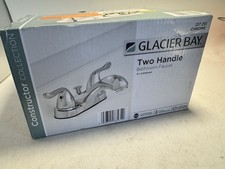 Glacier Bay 217 251 Chrome Constructor Bath Faucet for Sink Open Box