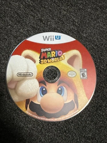 Super Mario 3D World (Nintendo Wii U) Disc Only - Great Condition