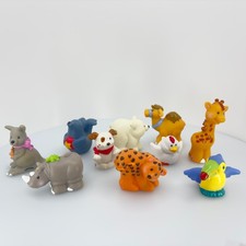 Fisher Price Little People 2002 2001 Animal Figures Lot of 10