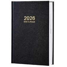 2026 Daily Planner - Daily Planner One Page Per Day, Jan. 2026 - Dec. 2026, P...