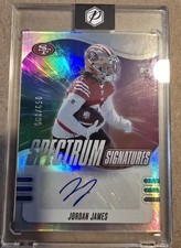 2025 Panini Absolute - Spectrum Signatures Jordan James #SPS-JJS /199 (AU, RC)