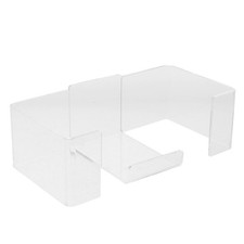 9 pcs Wall-Mounted Acrylic Tissue Box Cover, Clear Tissue Box