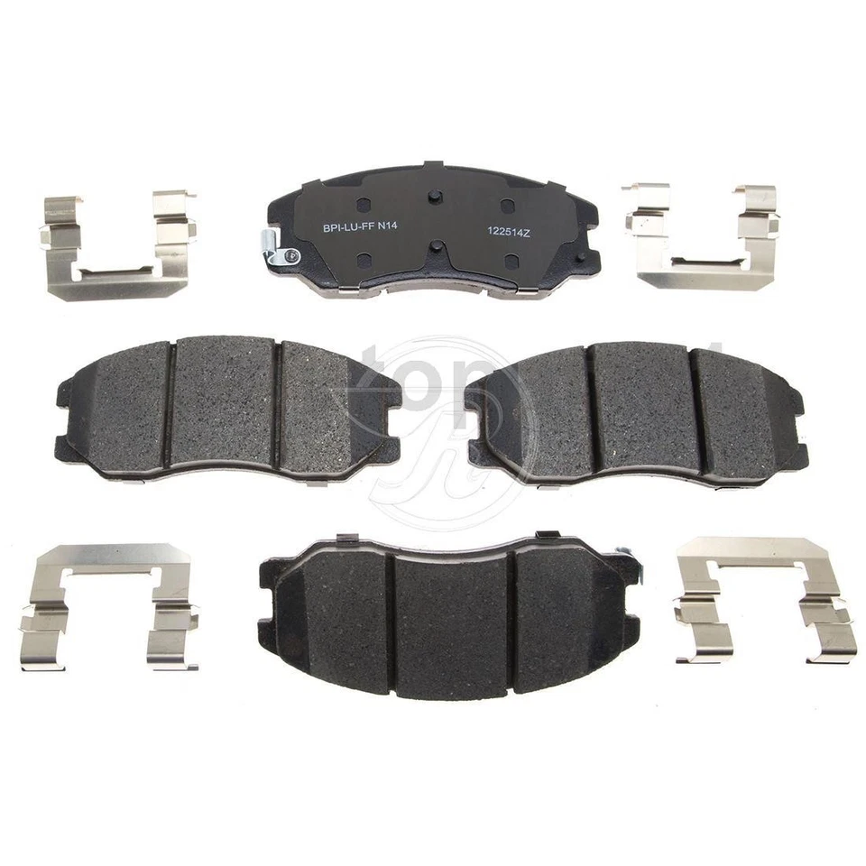 Kit de pastillas de freno delanteras traseras para Chevrolet Equinox 2007 2008 2009 Foto 2 de 4