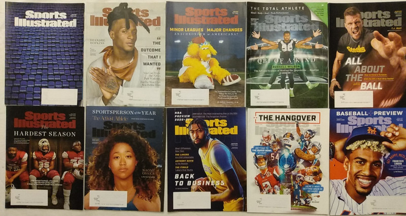 10 Sports Illustrated 2021 Apr Feb 2020 Winter Dec Fall Oct Sep Jun May Apr