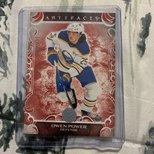 2024-25 UPPER DECK ARTIFACTS RUBY #37 SABRES - OWEN POWER 198/499